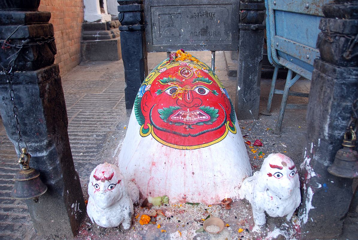 Kathmandu Swayambhunath 39 Agnipura The Symbol For Fire 